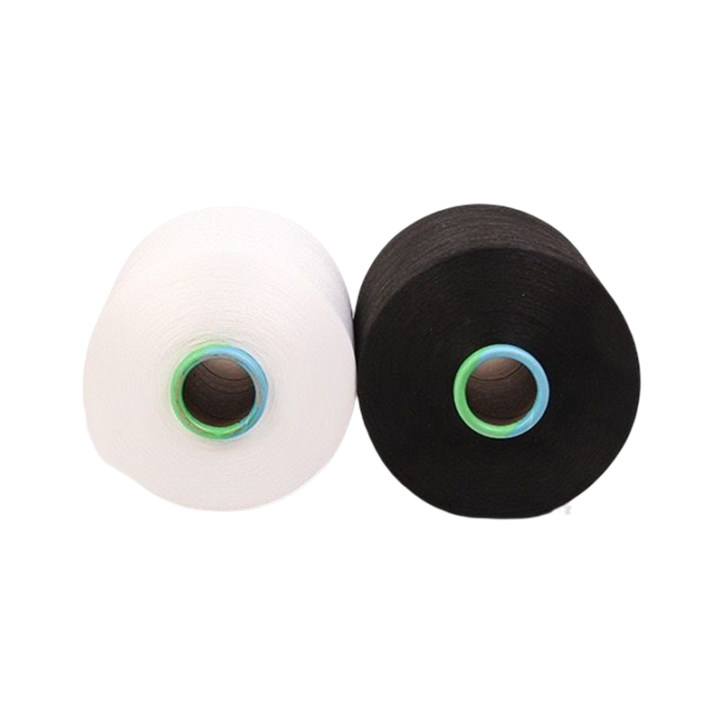 ACY(Air Covered Yarn) environmentally friendly yarn White/Black